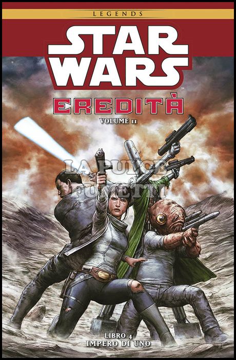100% PANINI COMICS - STAR WARS - EREDITÀ II # 4: IMPERO DI UNO - LEGENDS
